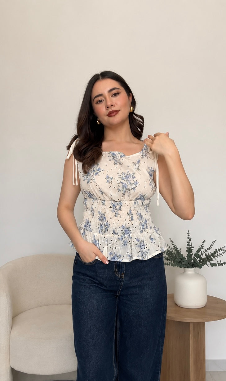 Blusa estampado floral