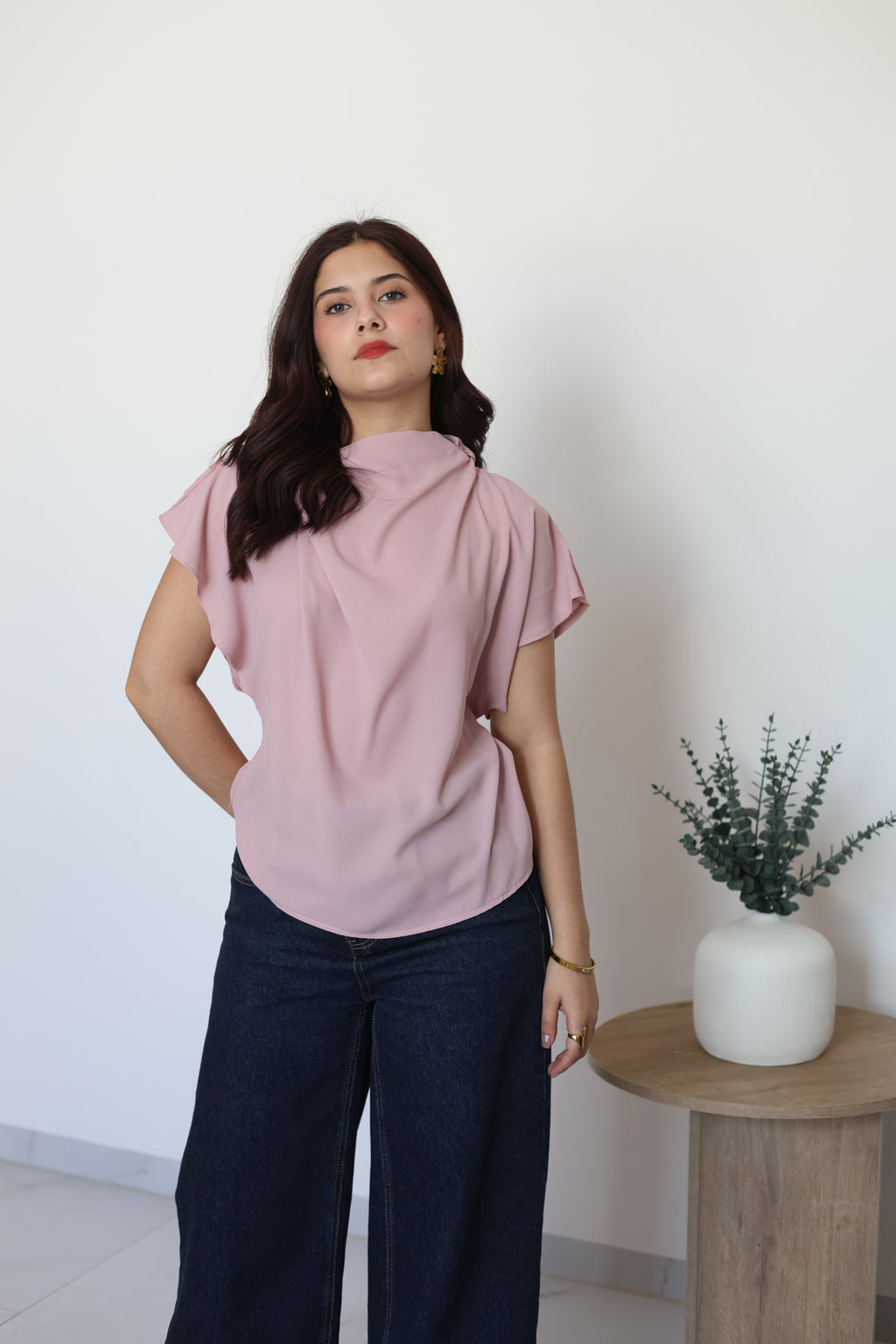 Blusa rosa