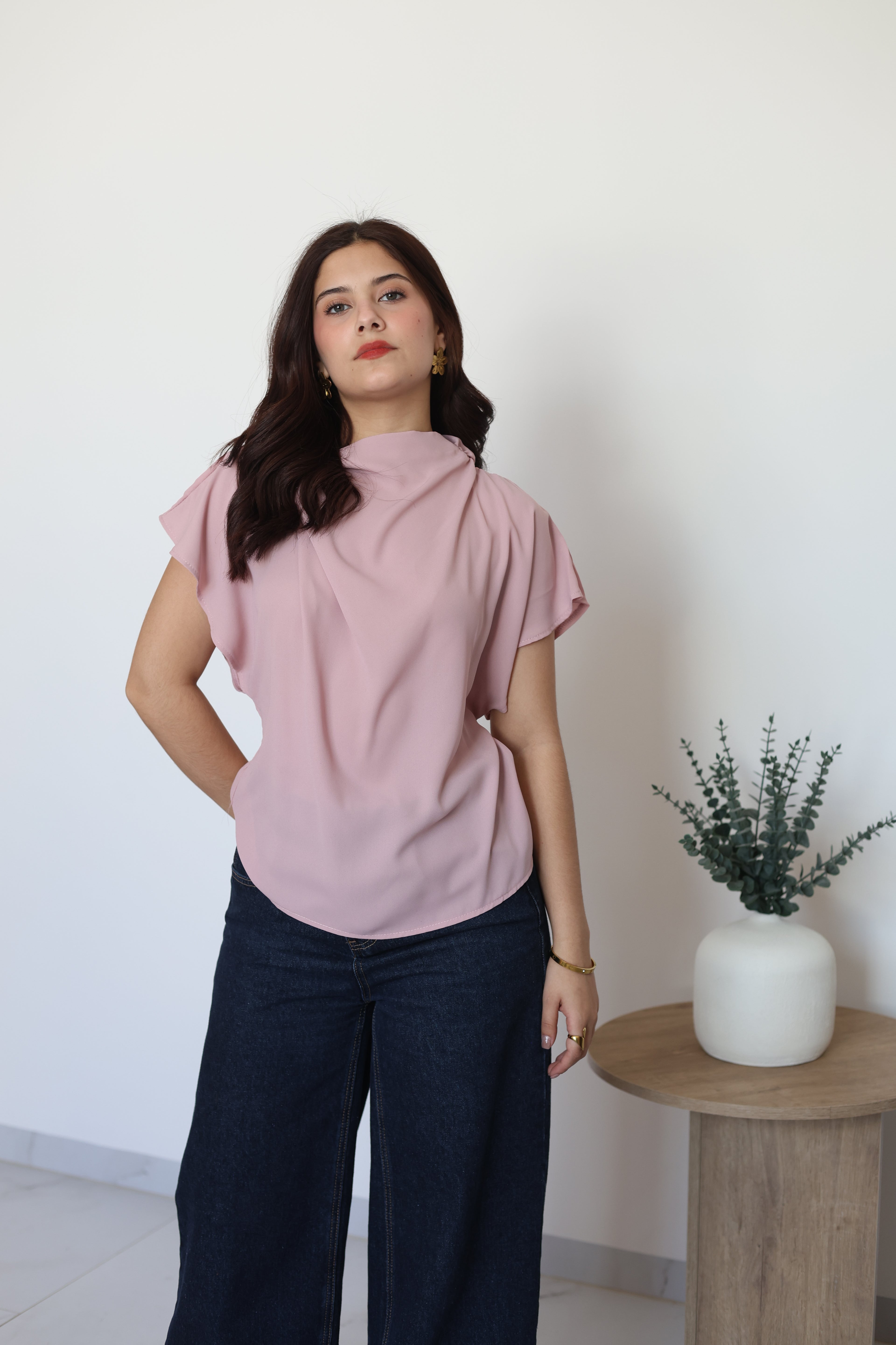 Blusa rosa