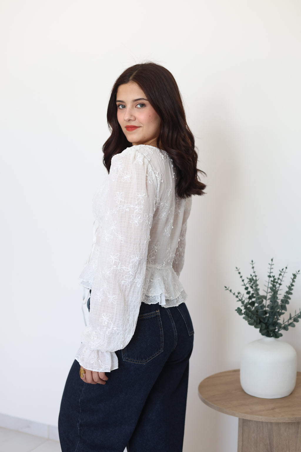 Blusa celeste