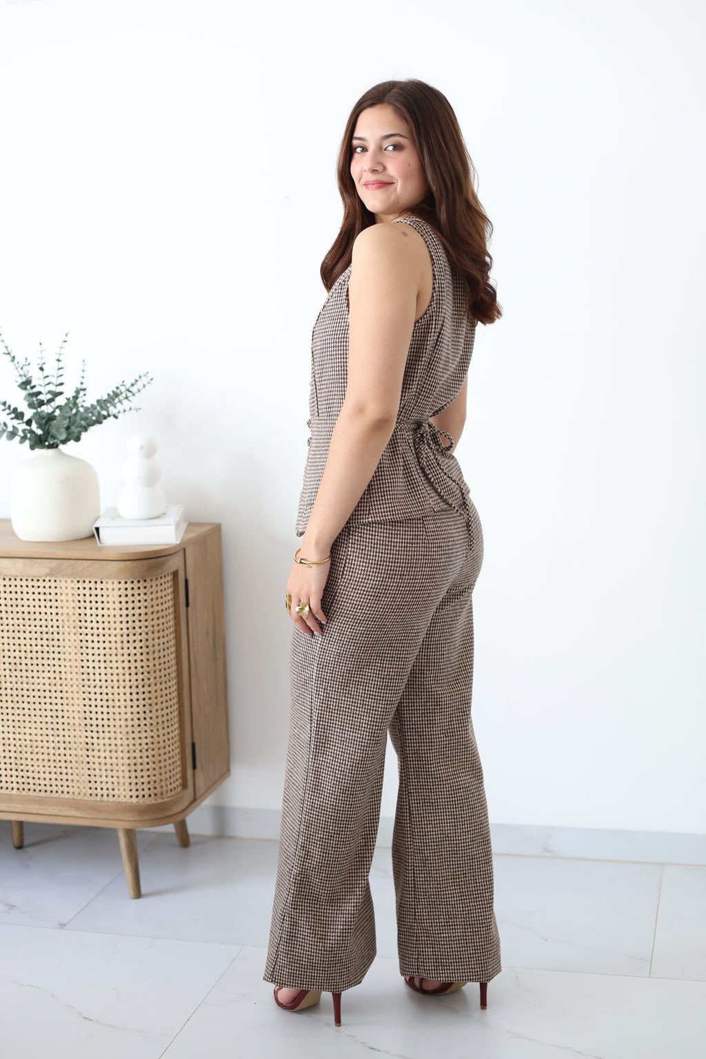 Conjunto 2pz pata de gallo