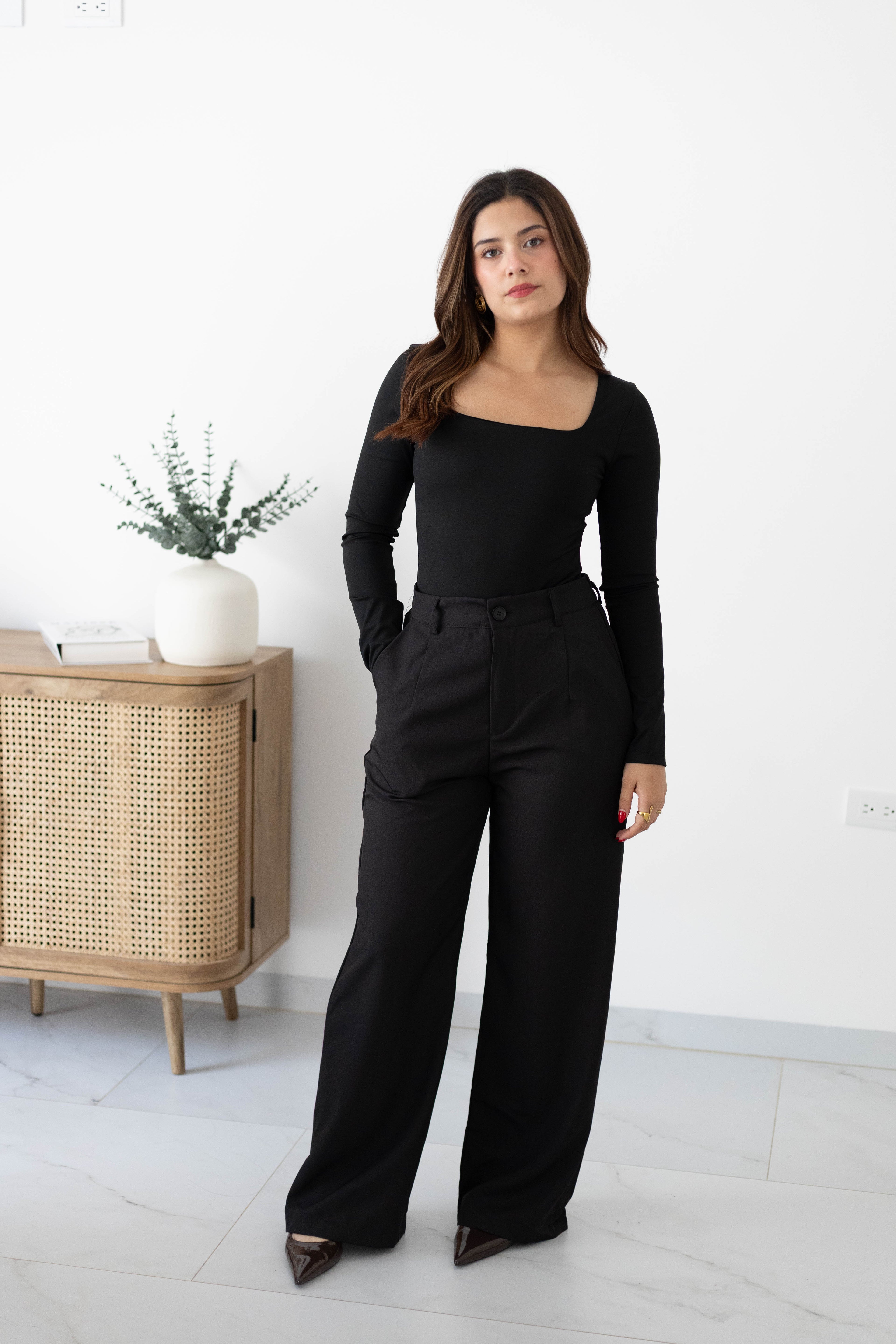 Pantiblusa manga larga