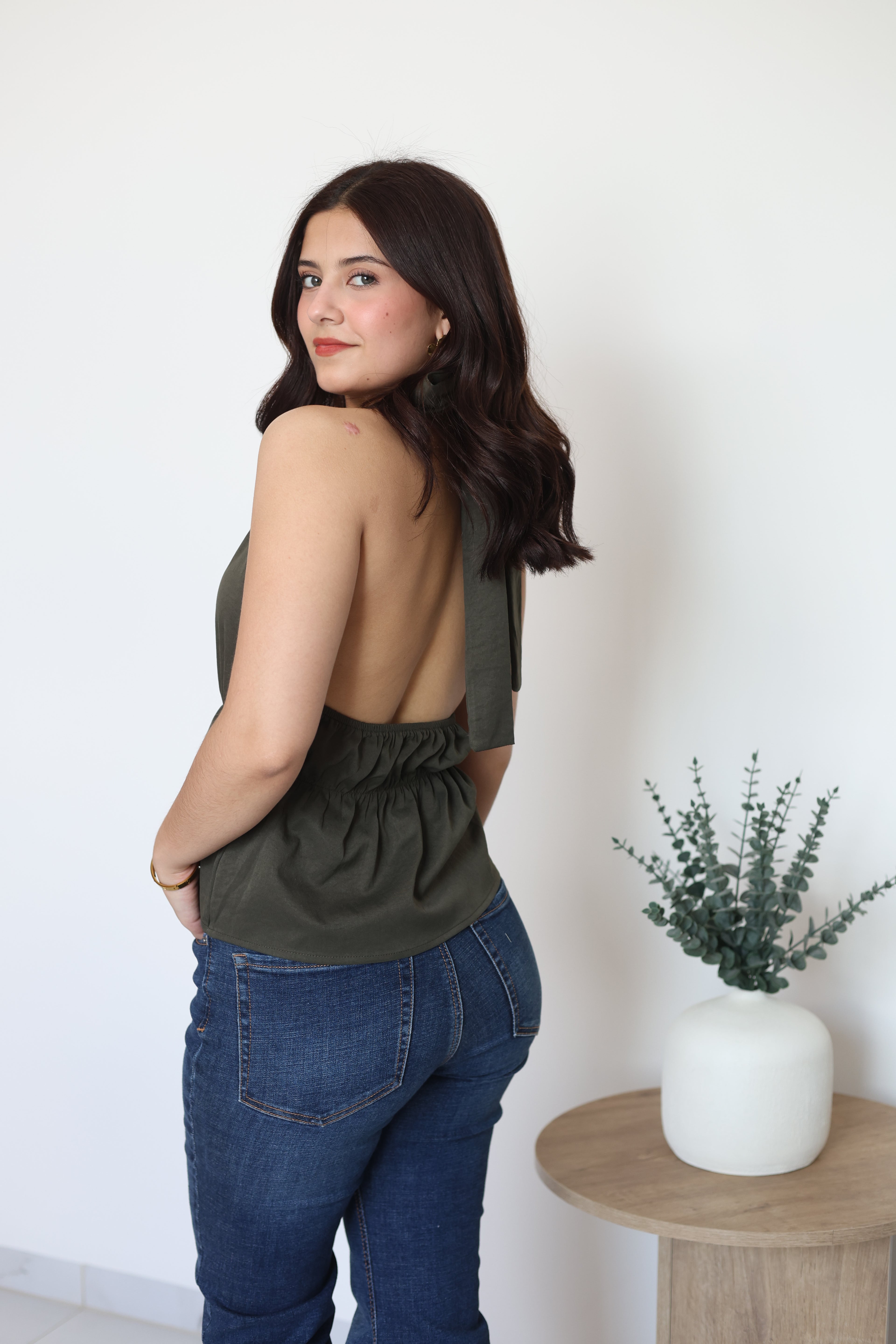 Blusa halter