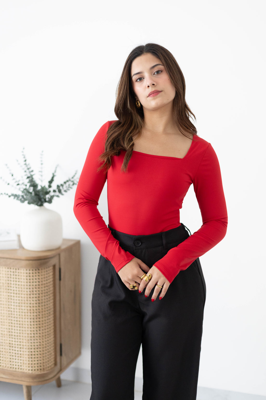 Pantiblusa manga larga