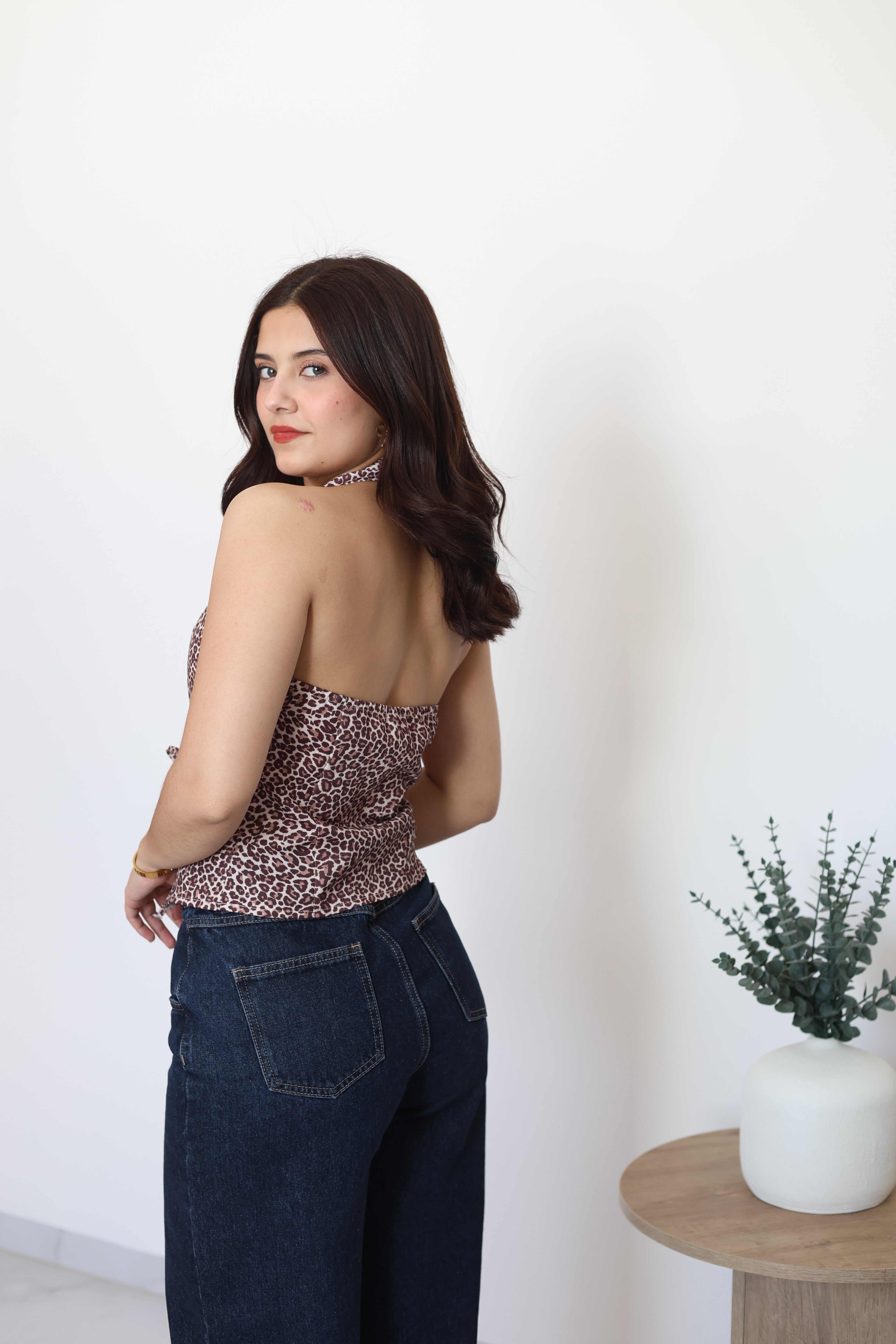 Blusa leopardo