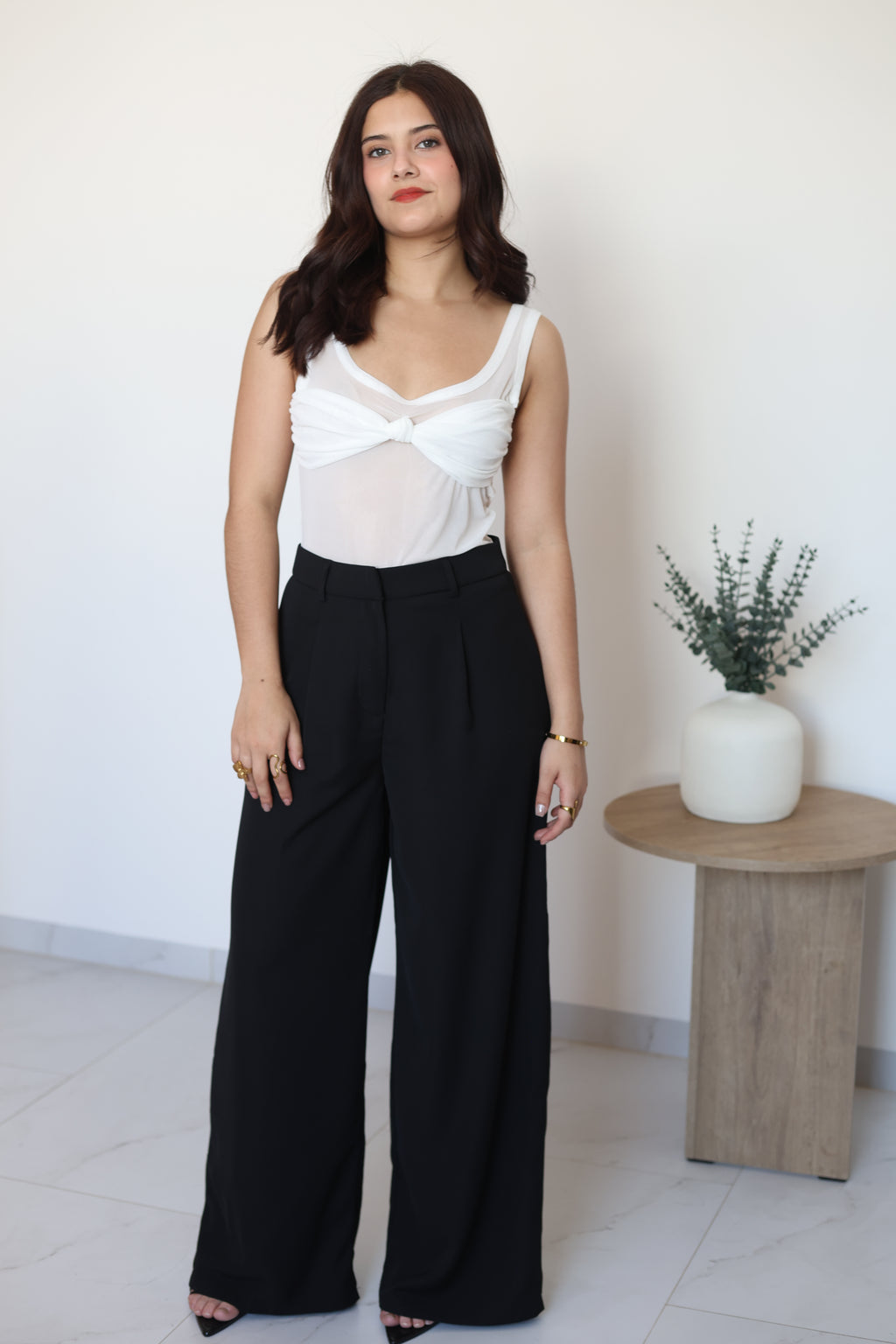 Pantalón minimalista