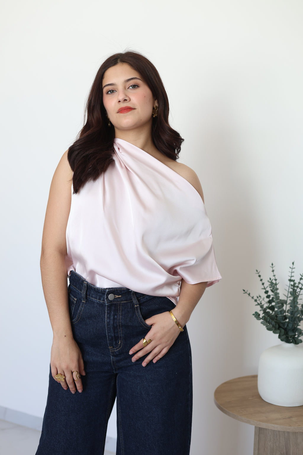 Blusa satin