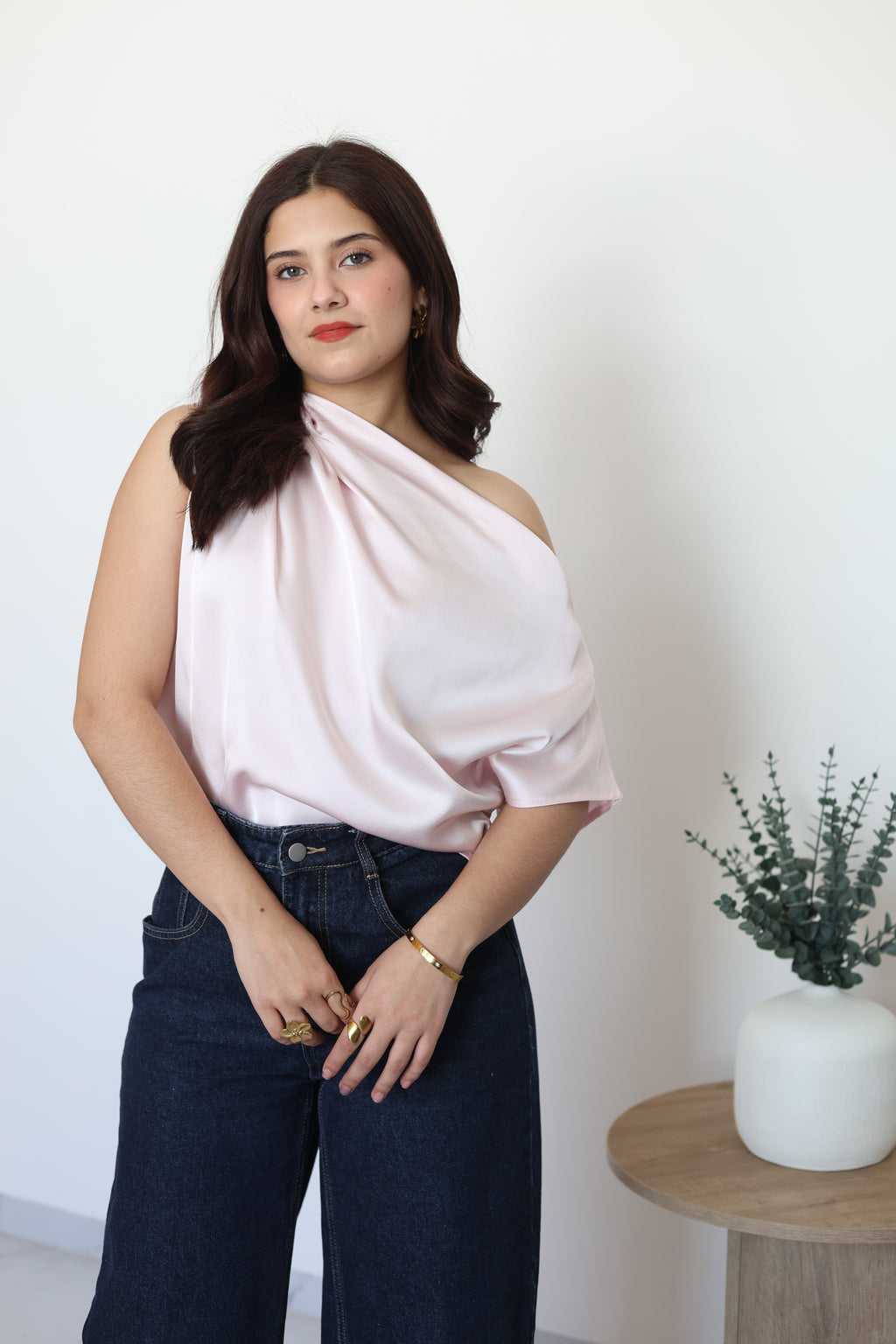 Blusa satin