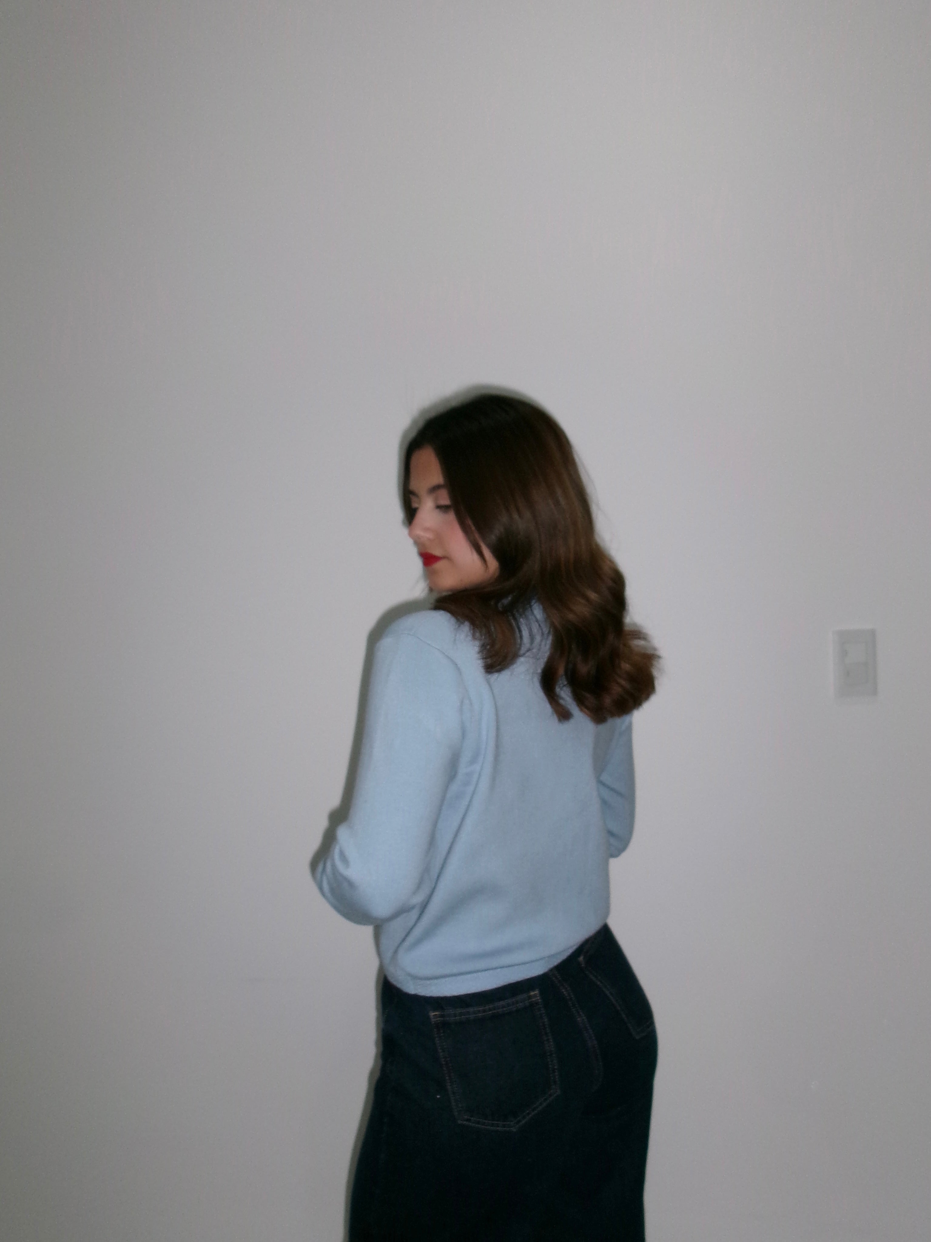 Suéter botón dorado