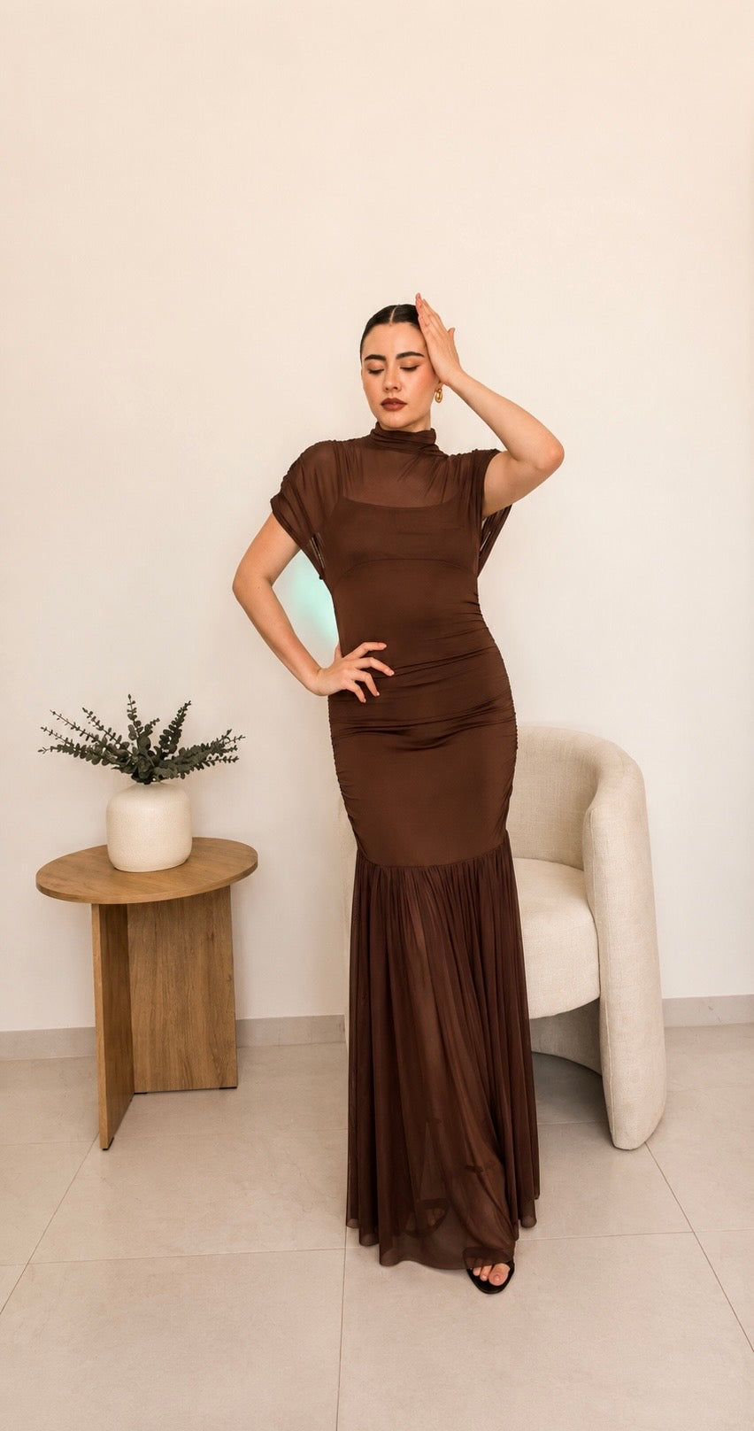 Vestido espresso