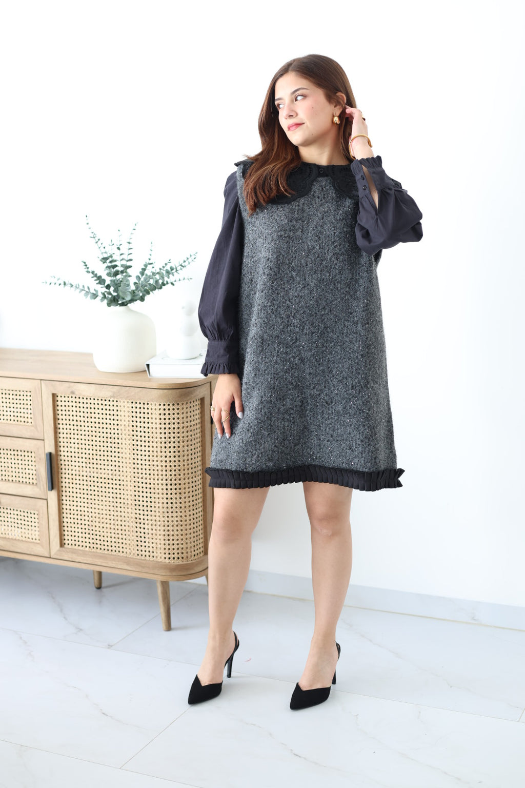 Vestido gris