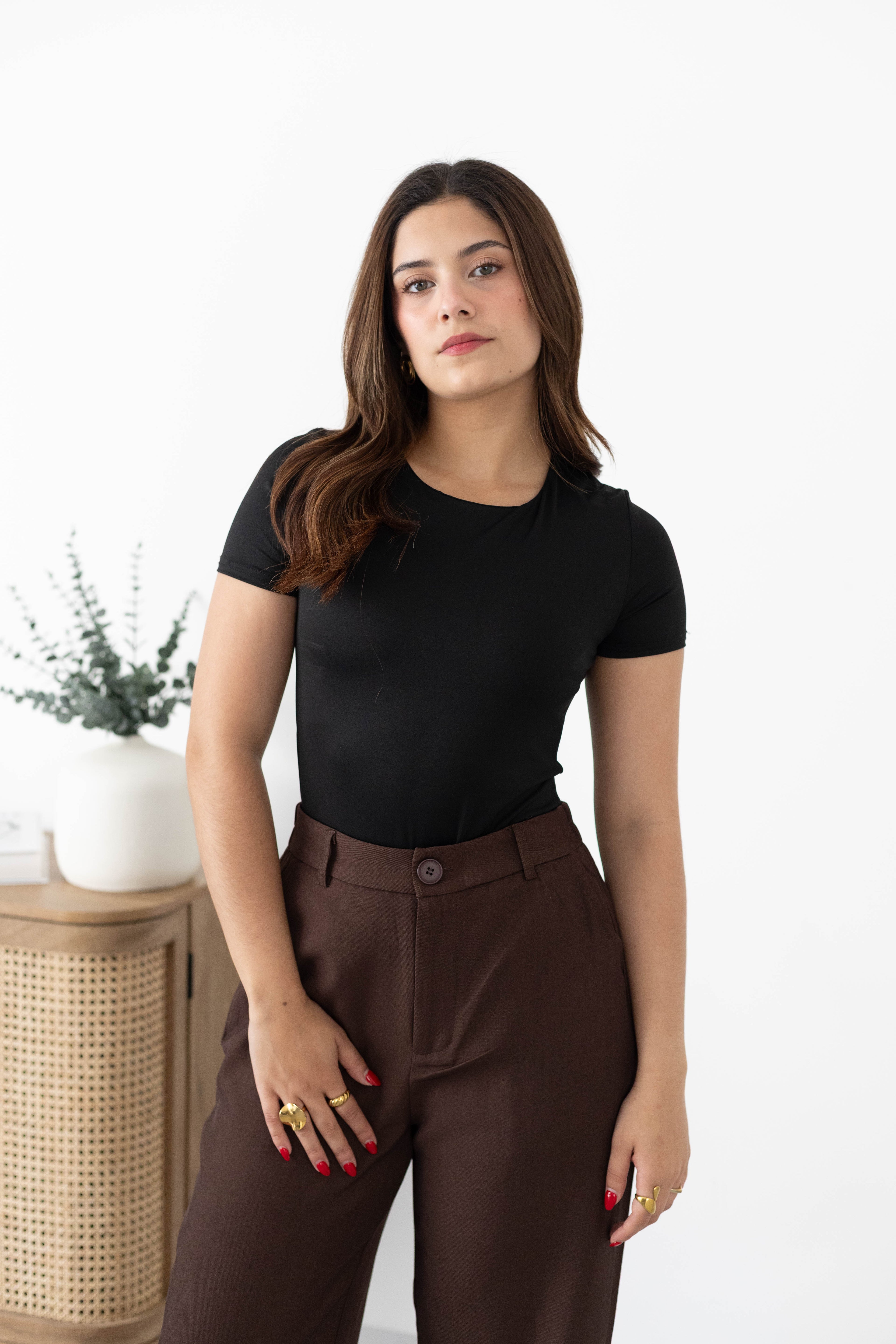 Pantiblusa básica manga corta