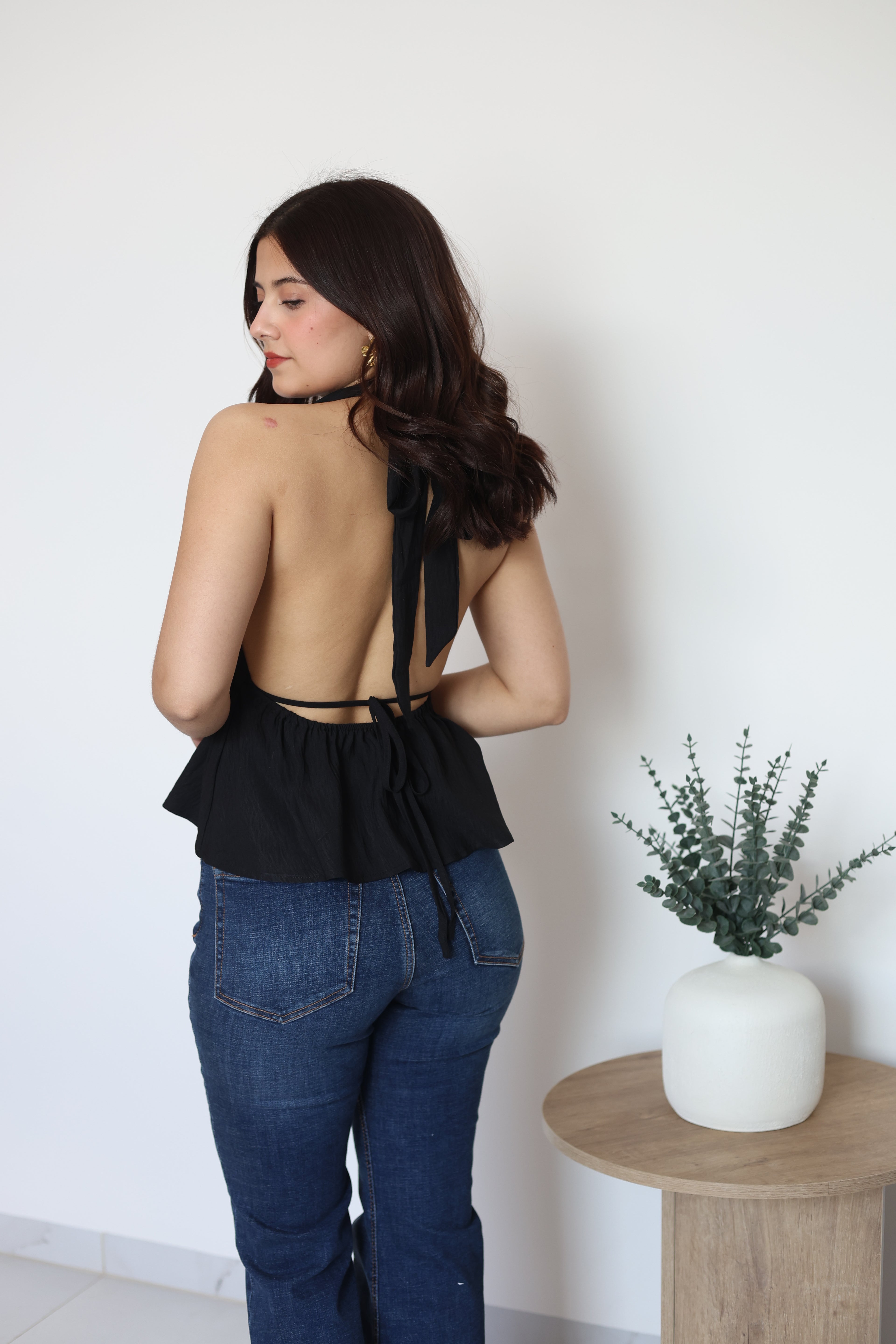 Blusa halter