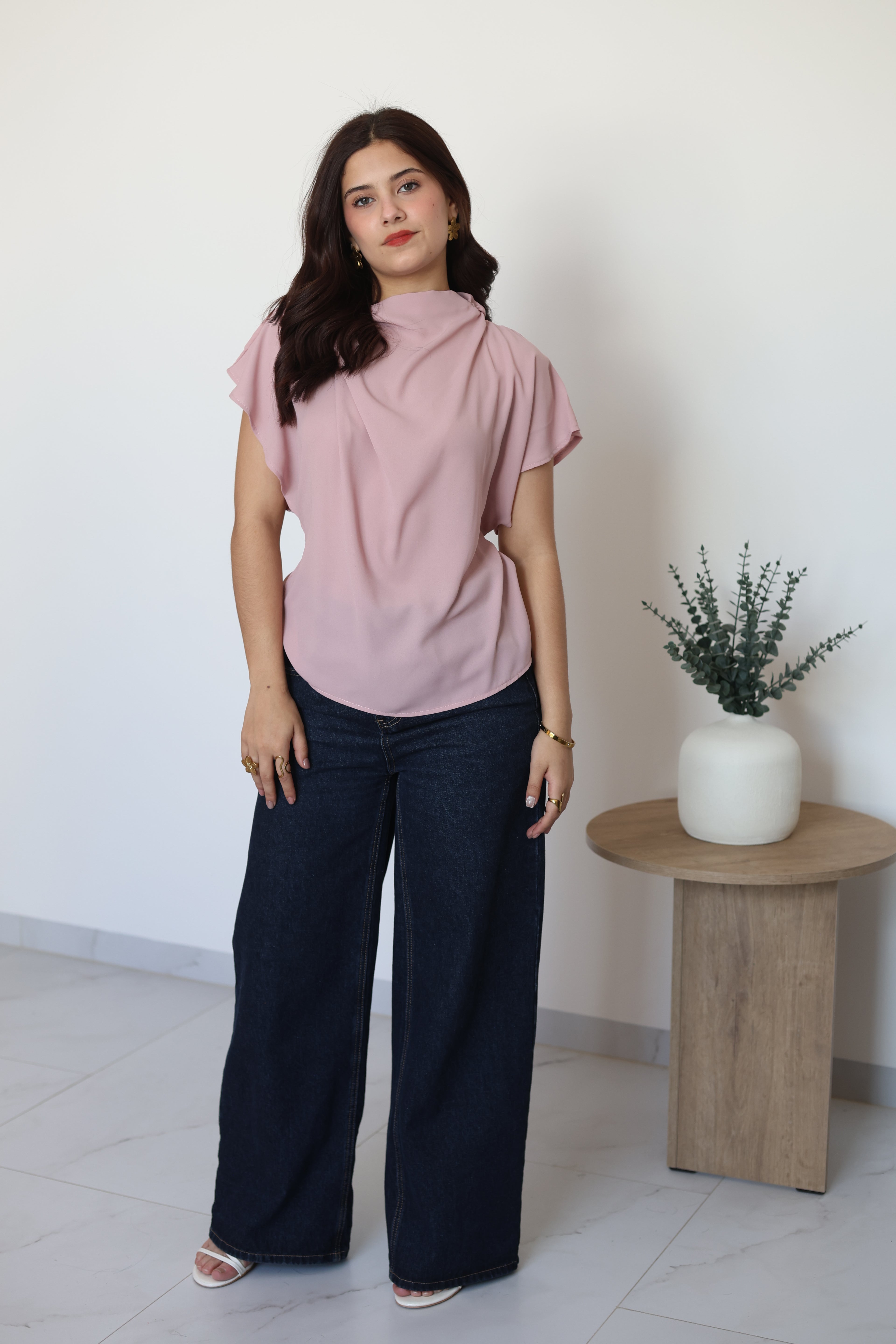 Blusa rosa