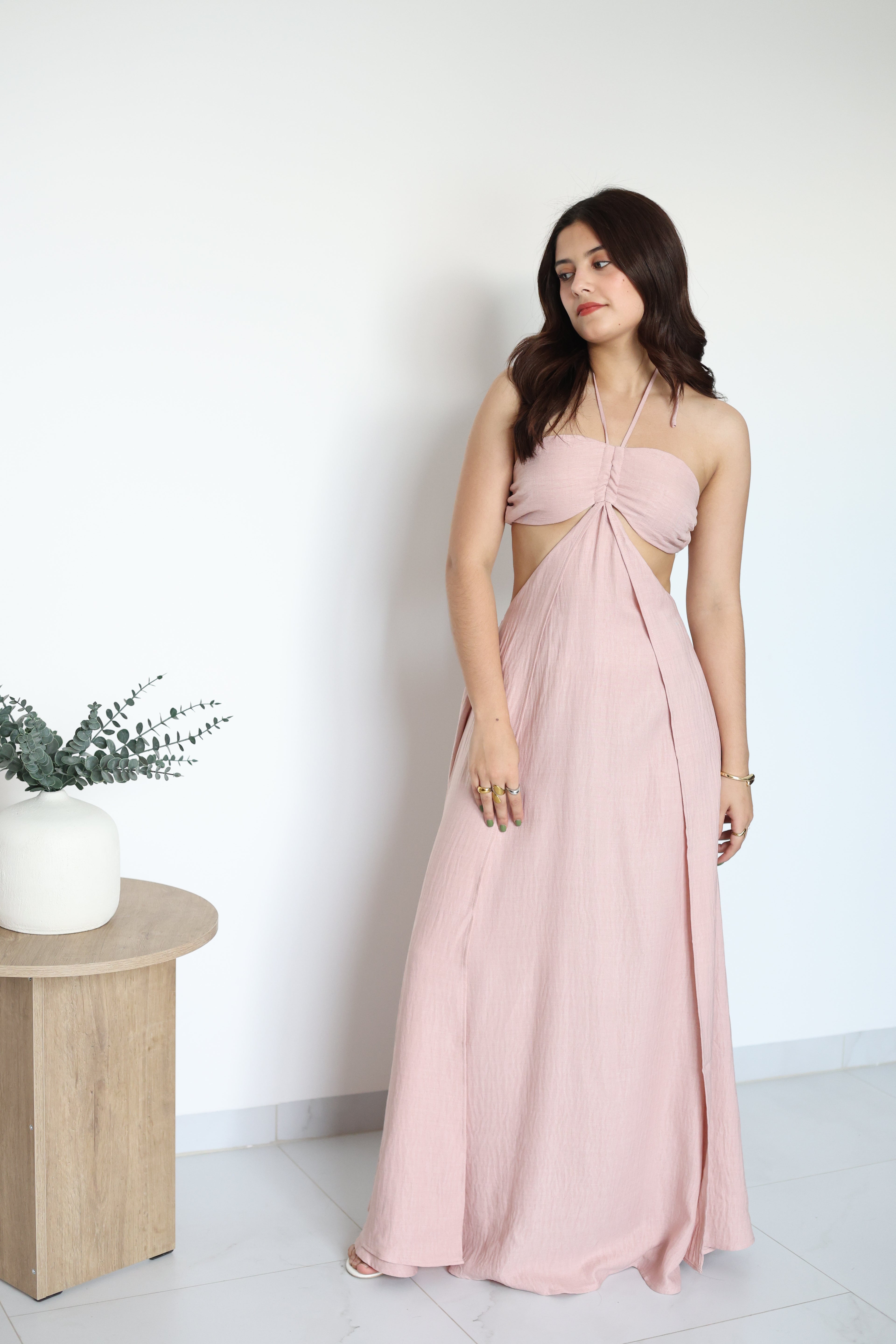 Vestido rosa