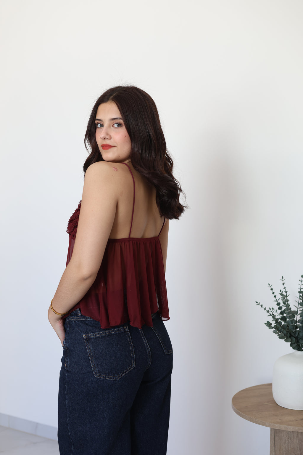 Blusa tinto