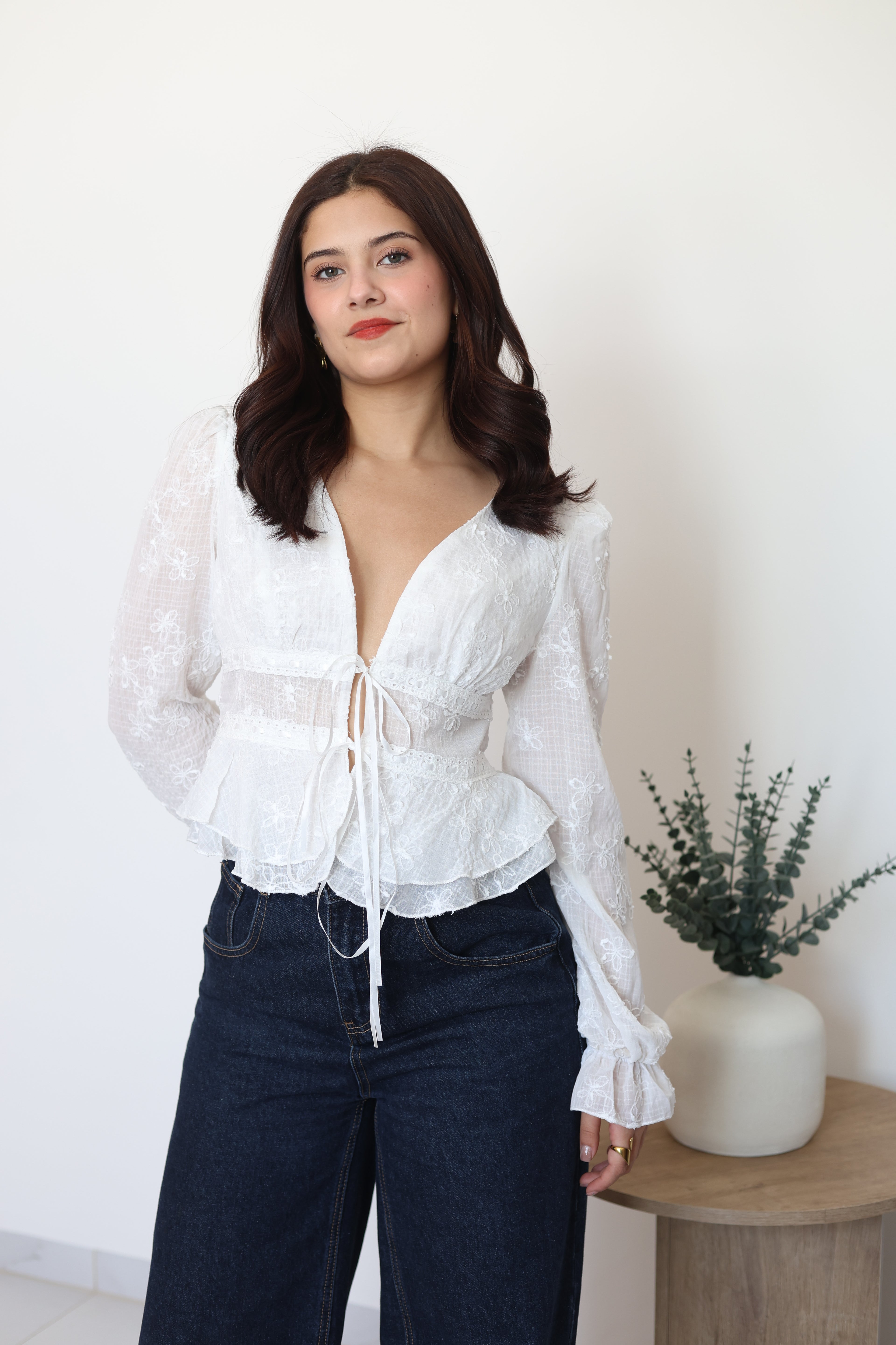 Blusa celeste