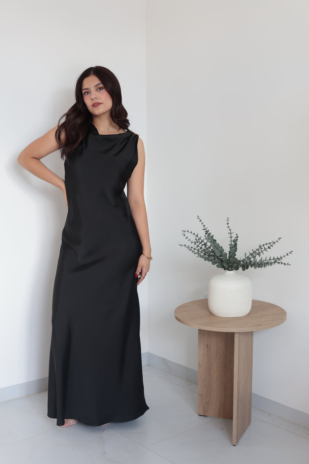 Vestido satín 🤍