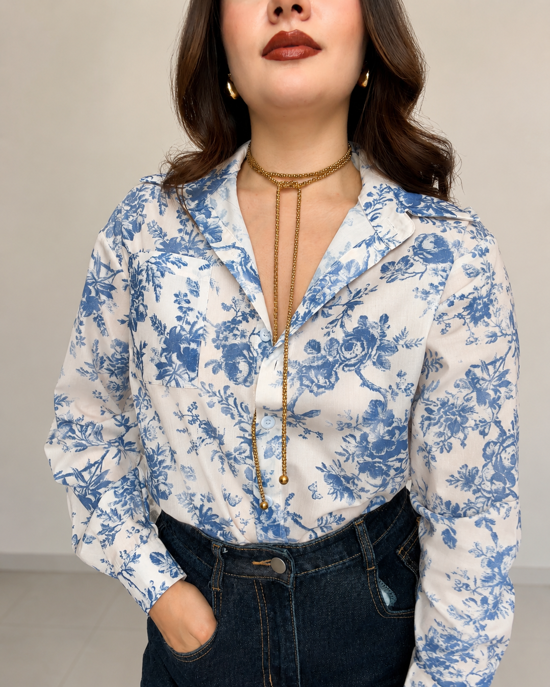 Camisa florea