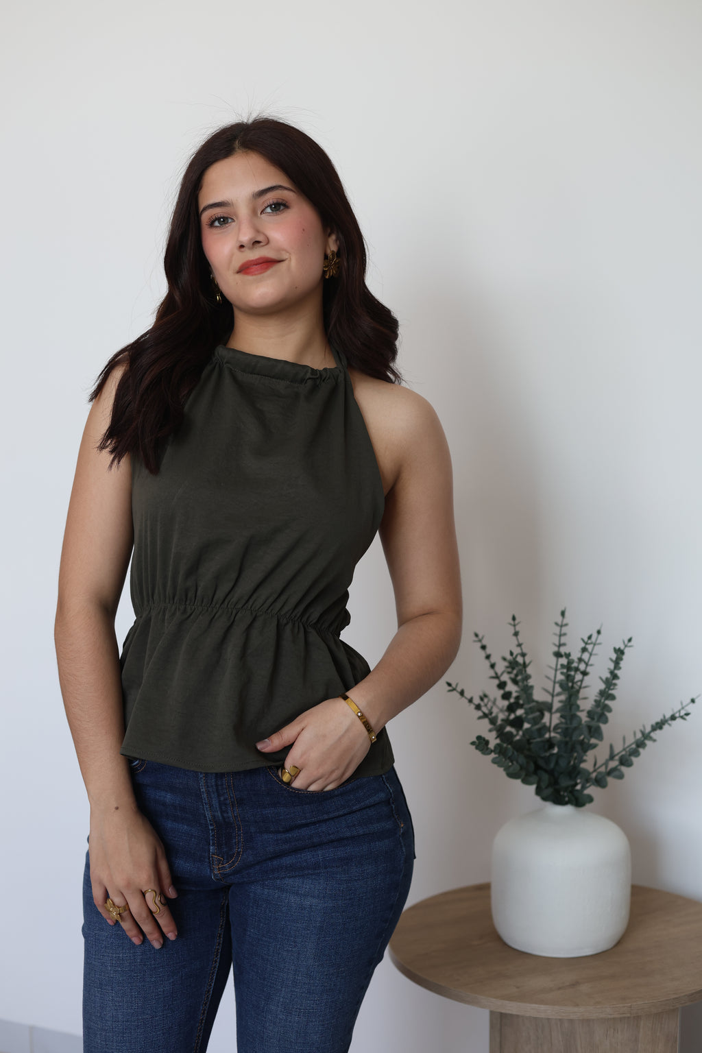 Blusa halter
