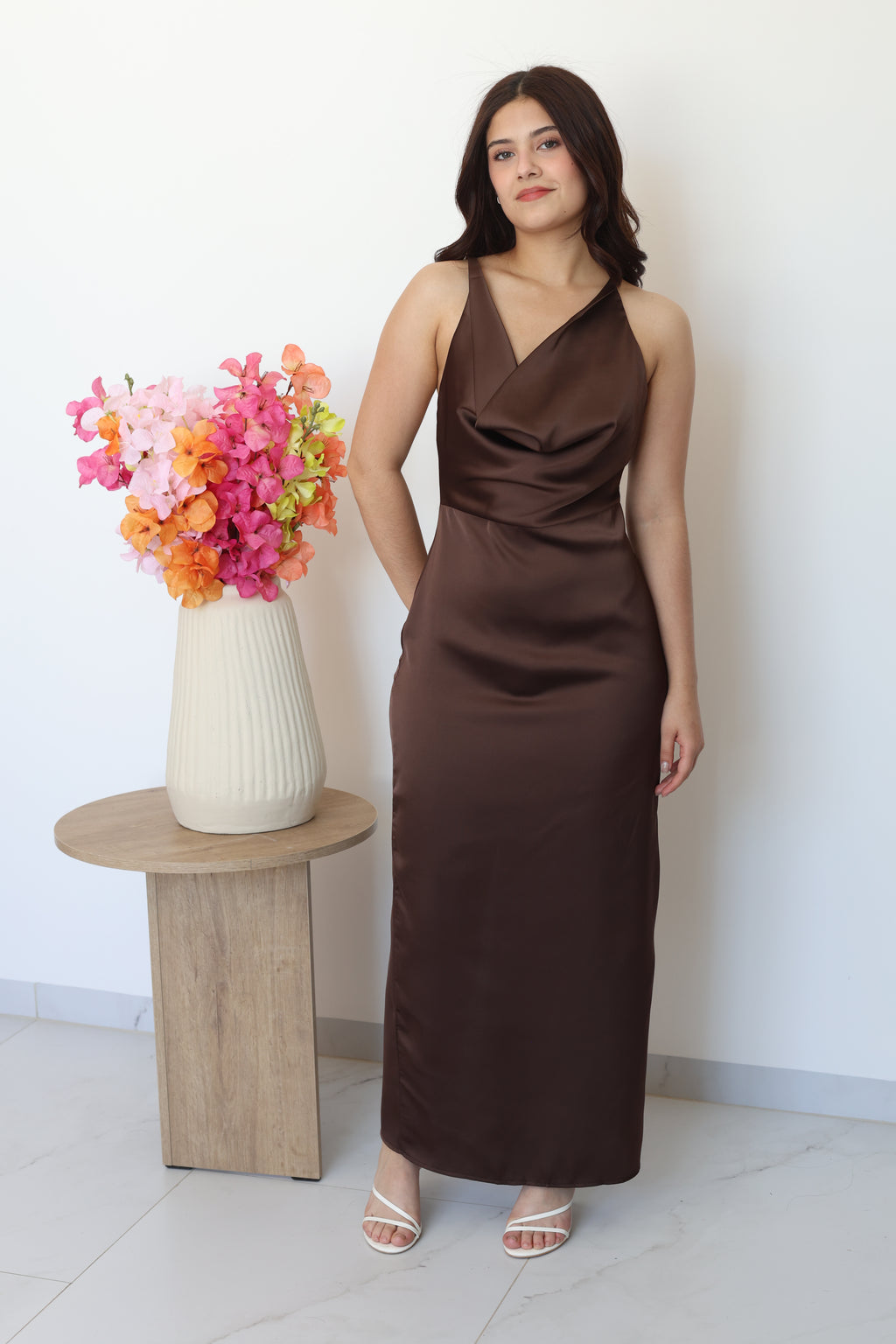 Vestido satin