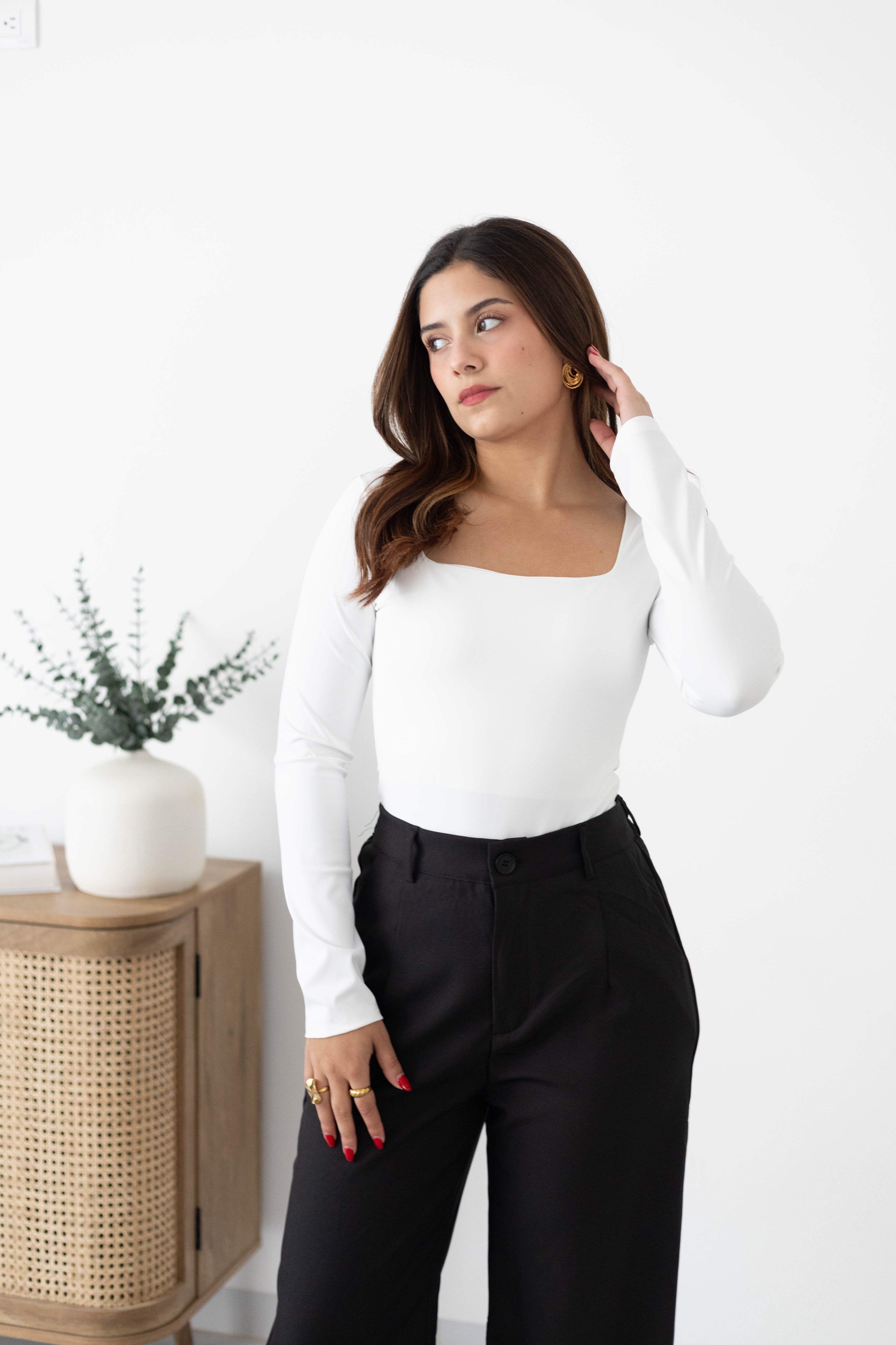 Pantiblusa manga larga