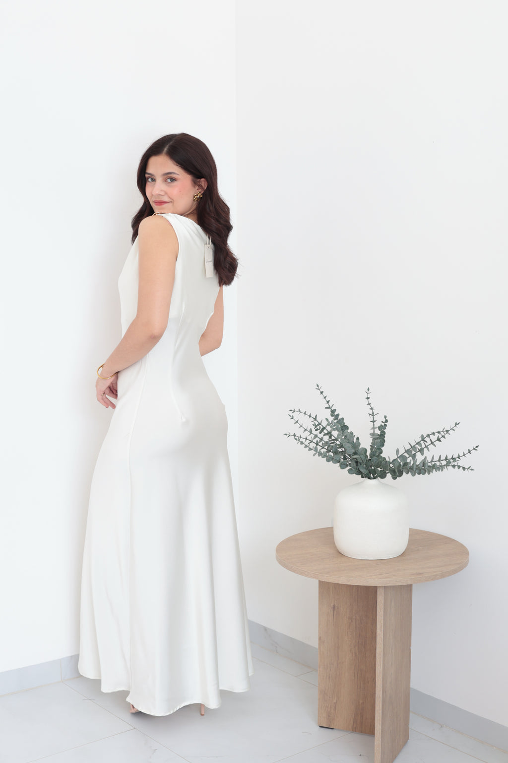 Vestido satín 🤍